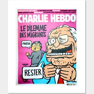 Charlie Hebdo, The Immigrants Posters and Art